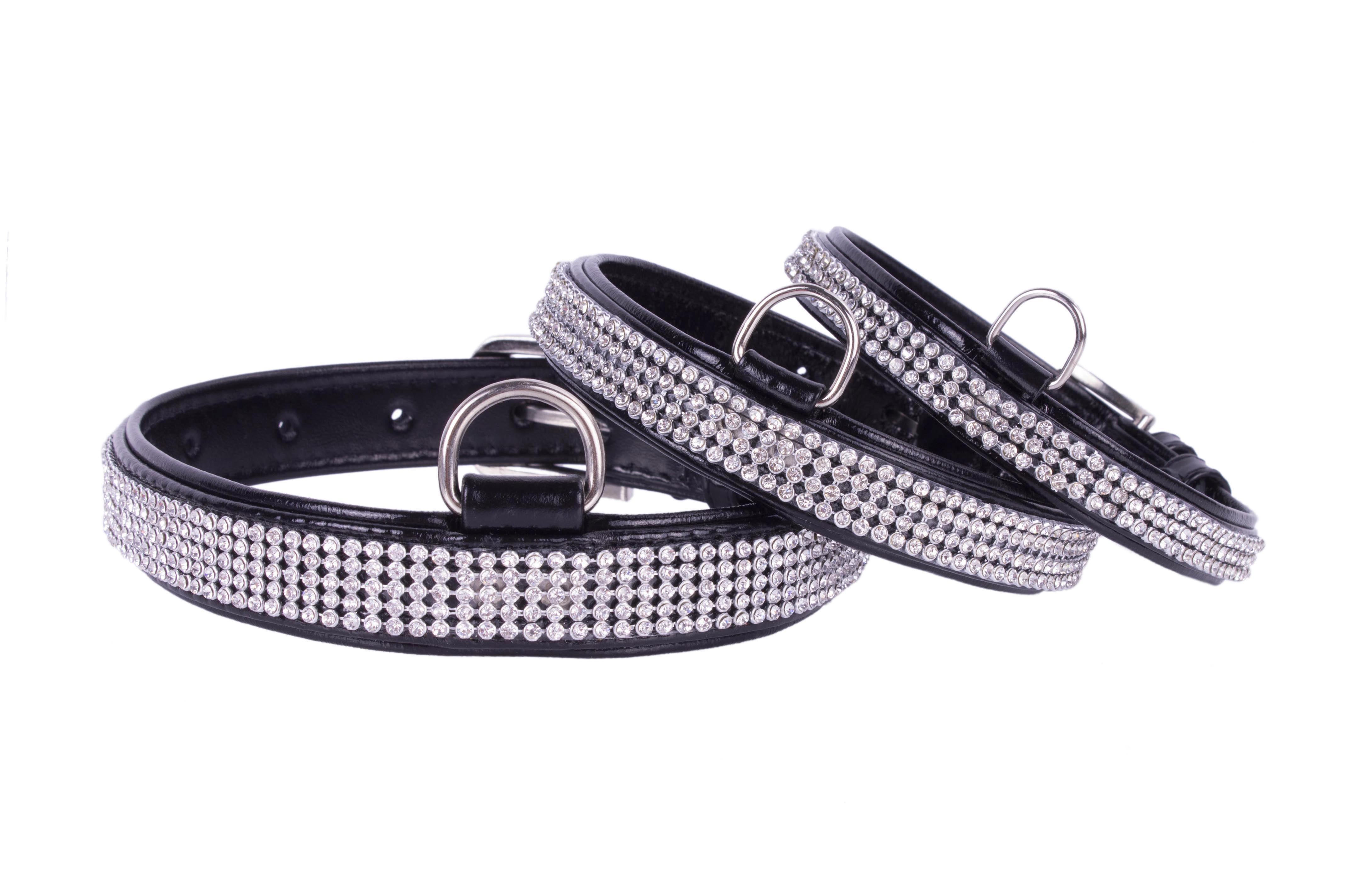 Dog Collar with crystals- Crystal Dog Collar