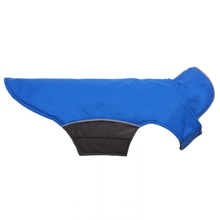 nylon dog jacket coat Blue by worthy dog