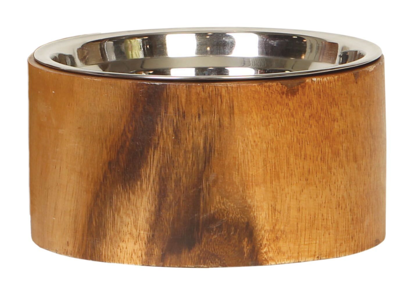 anderson acacia dog bowl