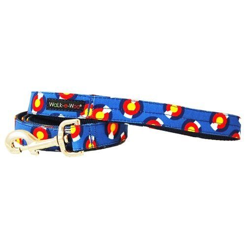walk-e-woo colorado-blue-leash lead