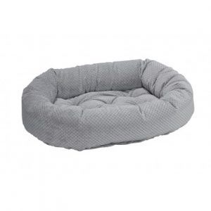 nickel-weave-donut dog bed