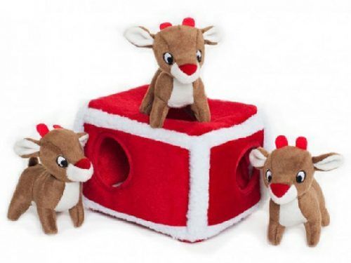 zippypaws reindeer pen burrow dog toy