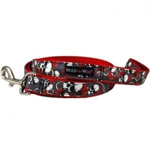 walk-e-woo-skulls-n-roses-dog-leash-lead