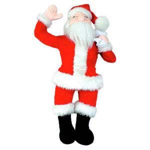 santa-tuff-toy dog toy