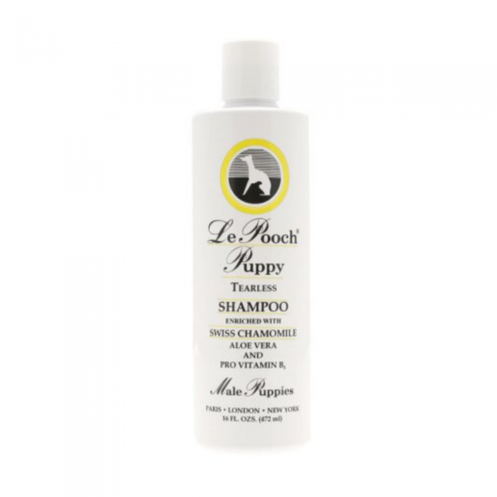 les pooch male 16 oz puppy shampoo