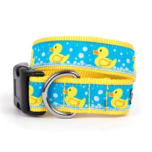 Worthy Day Rubber Ducks Dog Collar