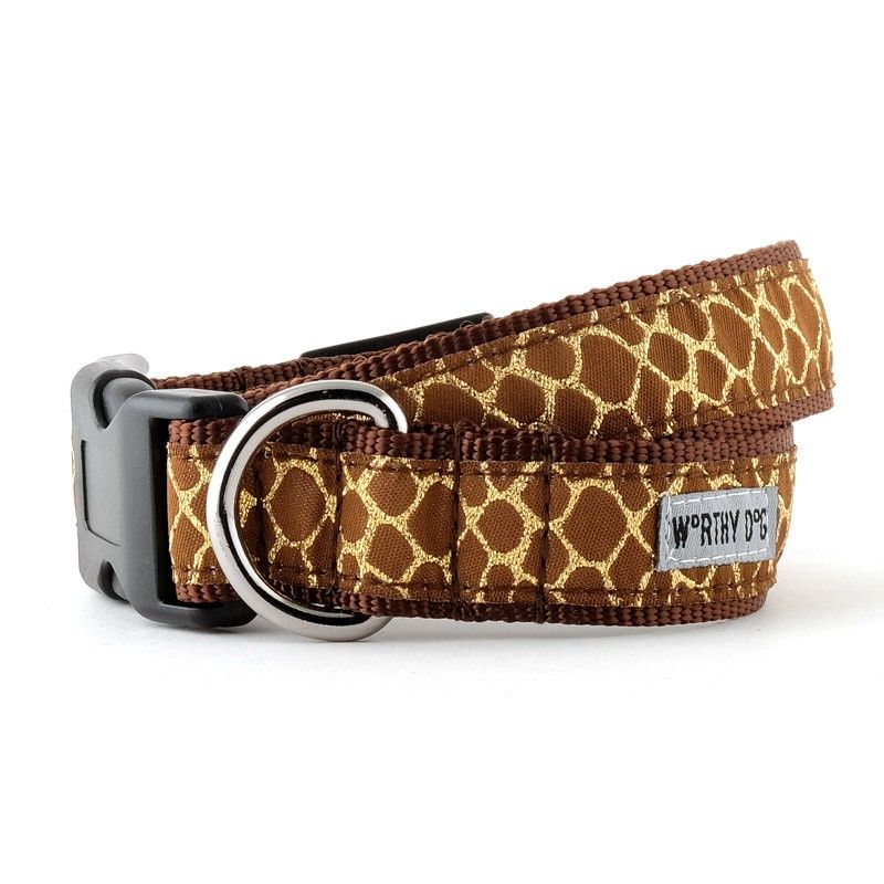 Worthy Dog Giraffe Dog Collar