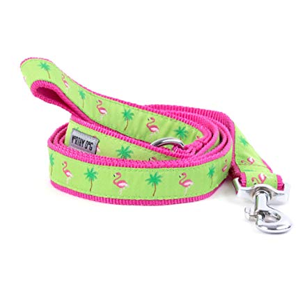 flamingo leash by worthy dog