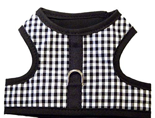 Hook and loop vest dog harness