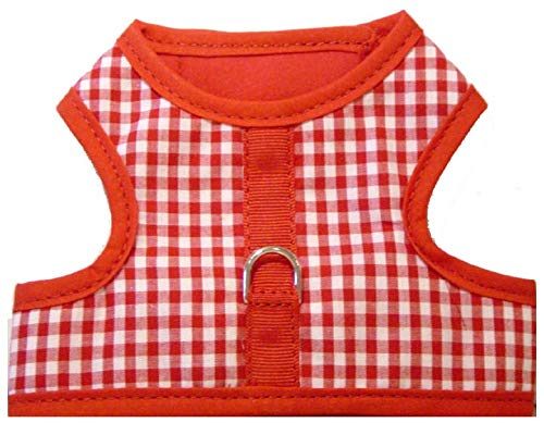 Hook and loop vest dog harness