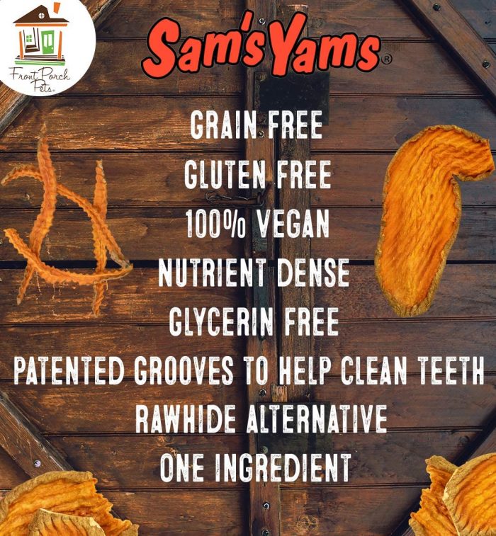 Sam's Yams Sweet Potato Dog Chewz - Bichon Fries 9oz - Image 5
