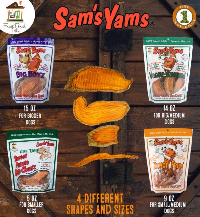Sam's Yams Sweet Potato Dog Chewz - Bichon Fries 9oz - Image 7