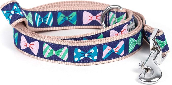 Dog Lead/Leash - Pattern - Bow Ties - Strong Safe Durable Easy to Use Soft Handle - Horse Lead